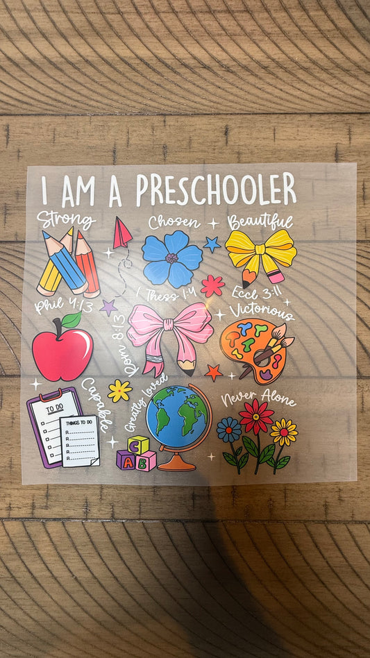 I am a Preschooler