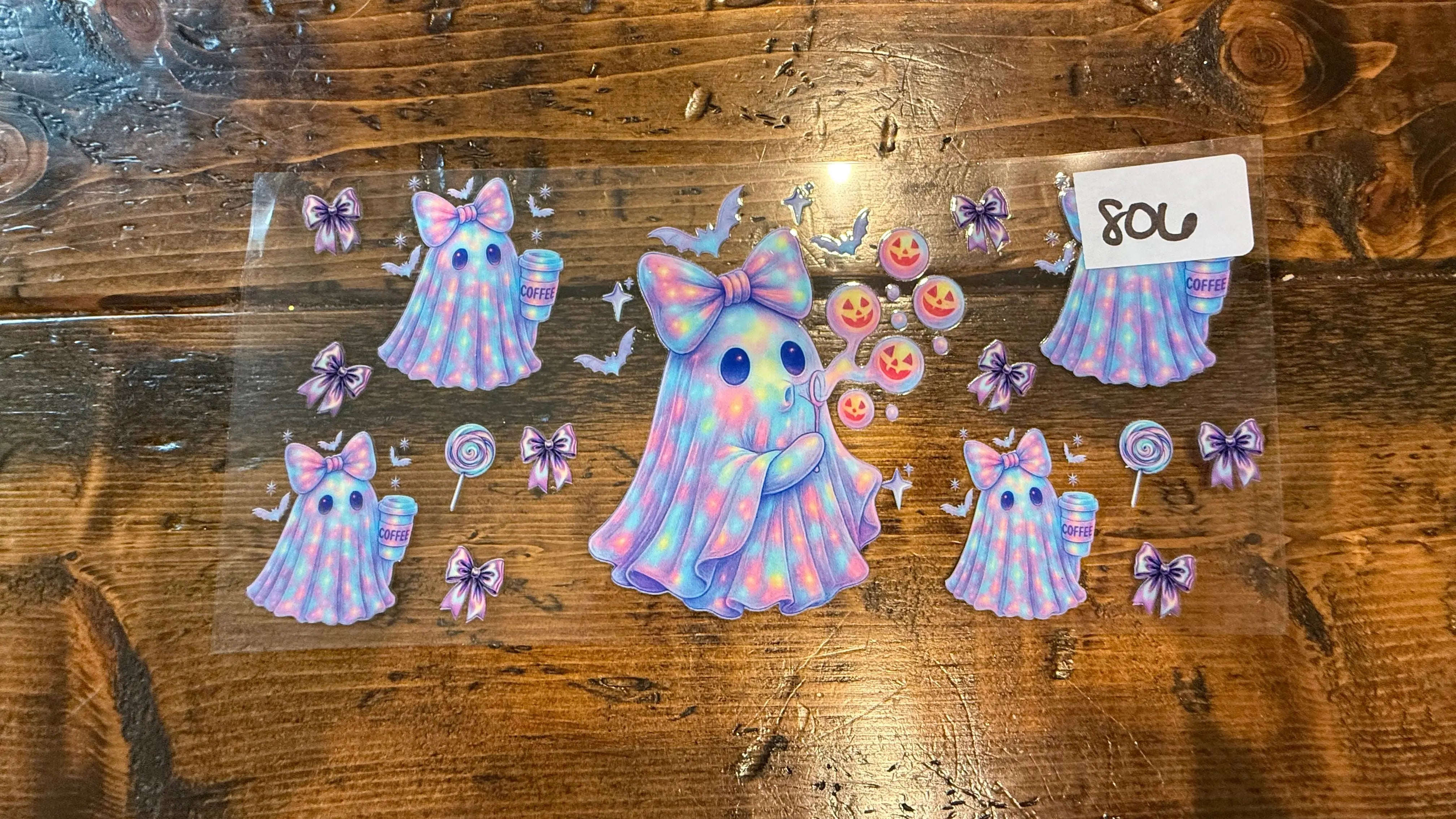 #806 Cute Ghost K's Krafty Barn