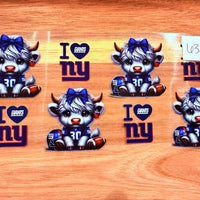 #632 I Love NY Giants K's Krafty Barn