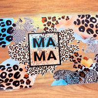 #203 Mama animal print K's Krafty Barn