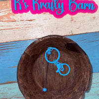 Beadable Bar Keychains K's Krafty Barn