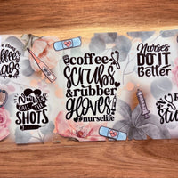 #146 Coffee, Scrubs, and Rubber gloves K's Krafty Barn