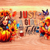 #557 Just A Girl Who Loves Fall K's Krafty Barn