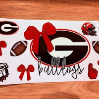 #583 Bulldogs with Bow K's Krafty Barn