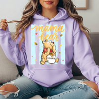 Mama Bear Honey Pot Graphic Hoodie