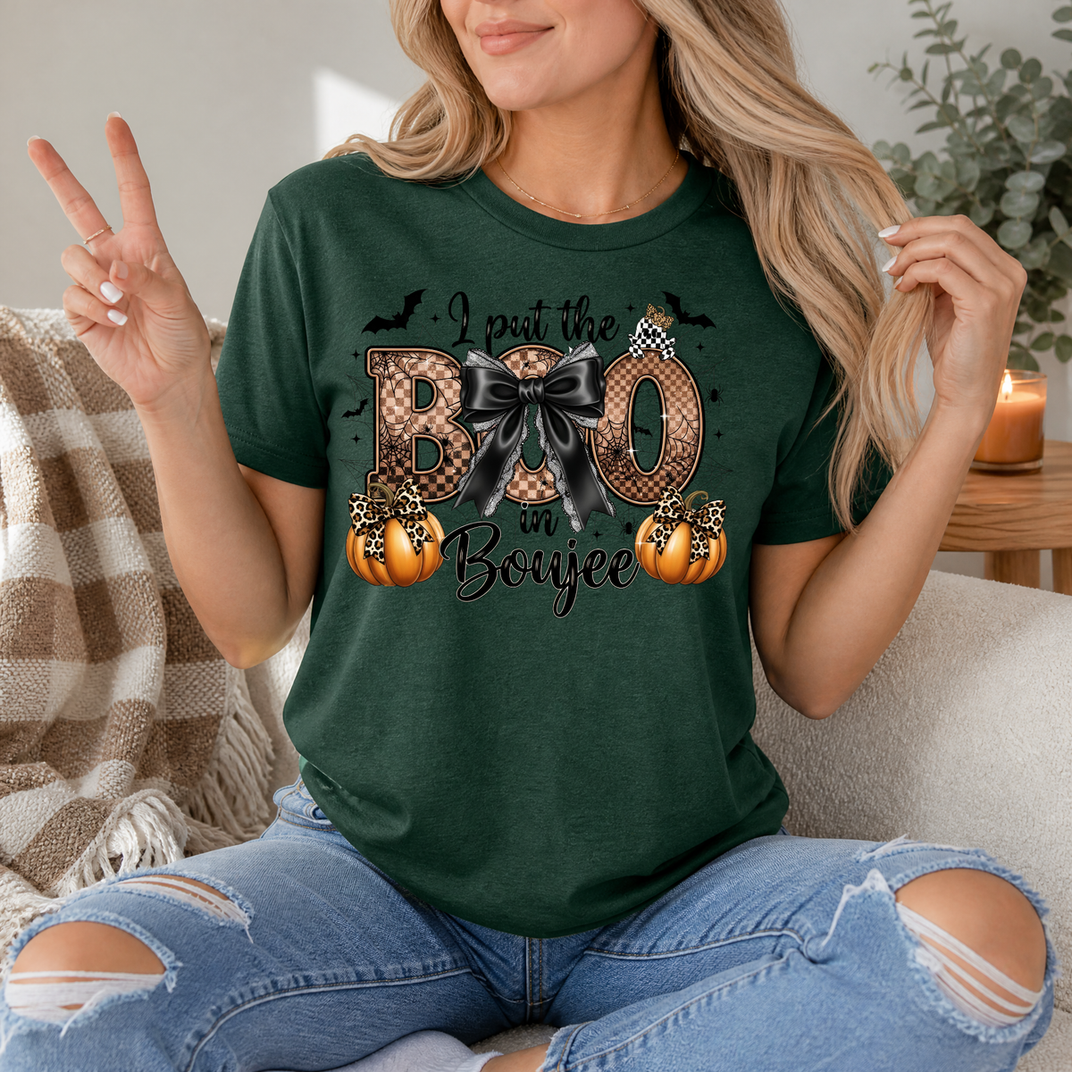 BOO in Boujee Premium Graphic Tee