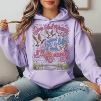 I'll Fly Away Duck Graphic Hoodie