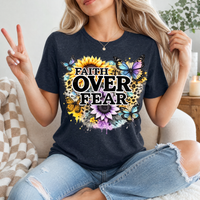 Faith Over Fear Premium Graphic Tee