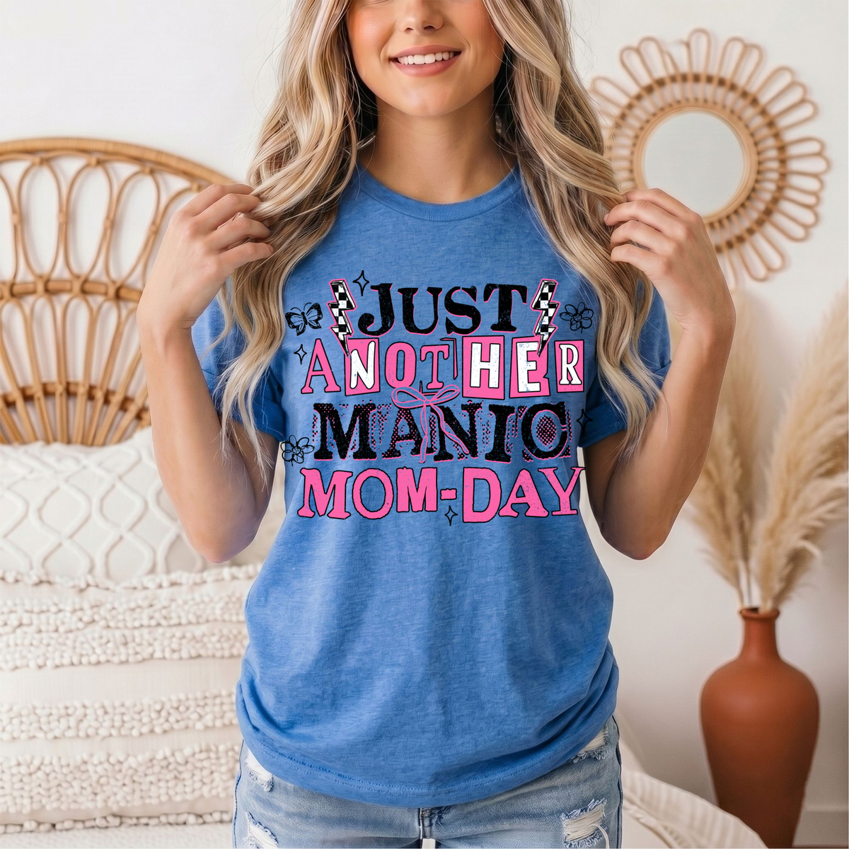 Just Another Manic Mom-Day Graphic Tee