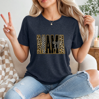 Mama Mixed Pattern Premium Graphic Tee