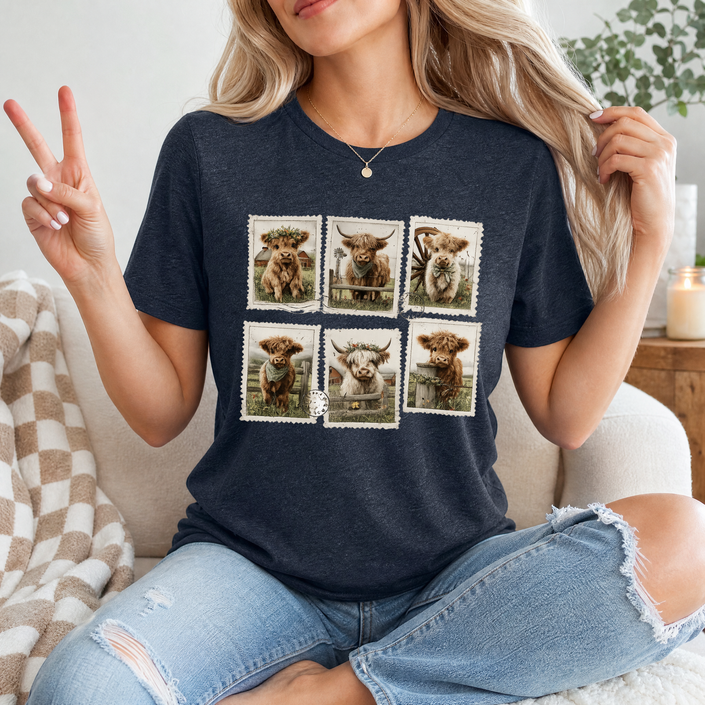 Highland Stamp Premium Graphic Tee
