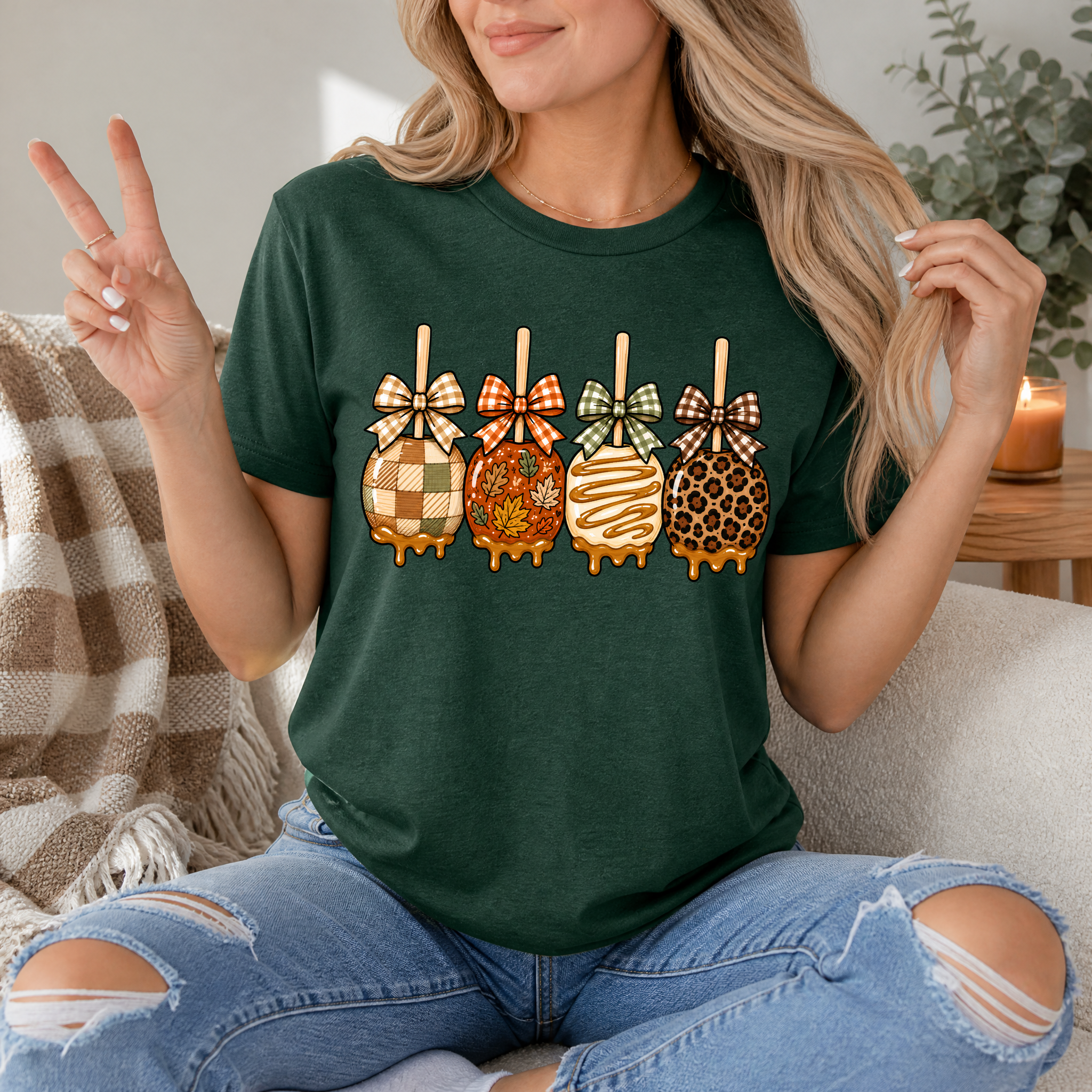 Fall Apples Premium Graphic Tee