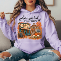 Where You Lead, I Will Follow Premium Hoodie Sweatshirt