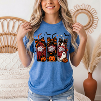 Dr P Halloween Bows & Ghost Graphic Tee