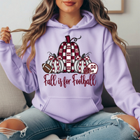 Mississippi State Fall Is for Football Pumpkin Graphic Hoodie