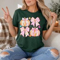 Pumpkin Bows Premium Graphic Tee