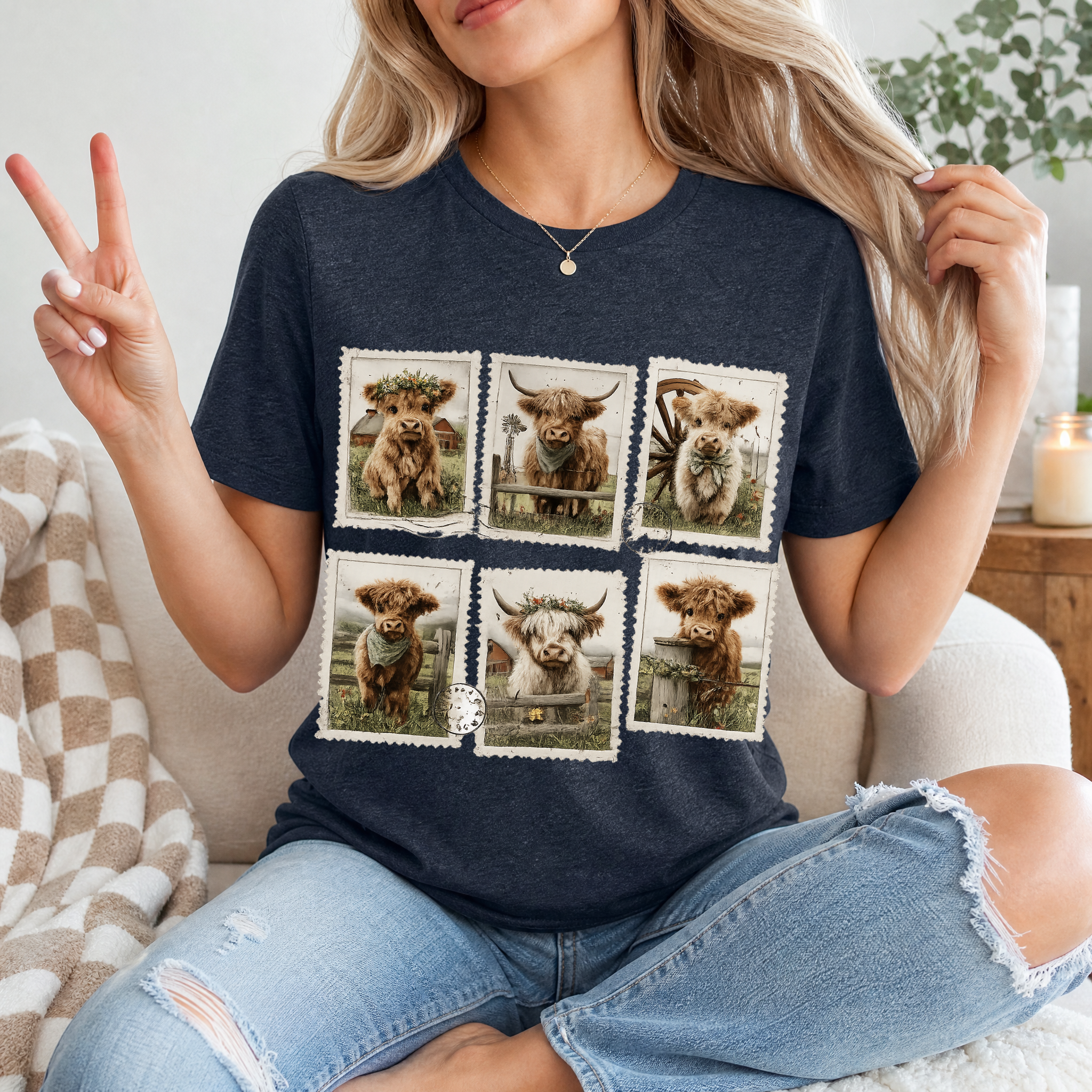 Highland Stamp Premium Graphic Tee