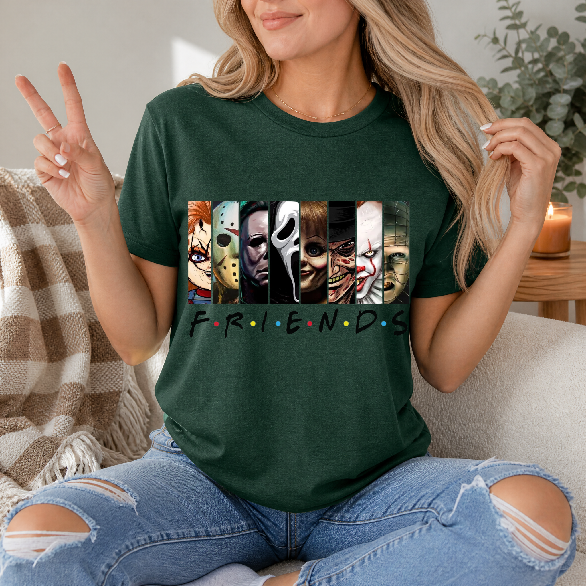 Horror Friends Premium Graphic Tee