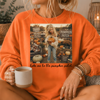 Take Me to the Pumpkin Patch Crewneck Sweatshirt