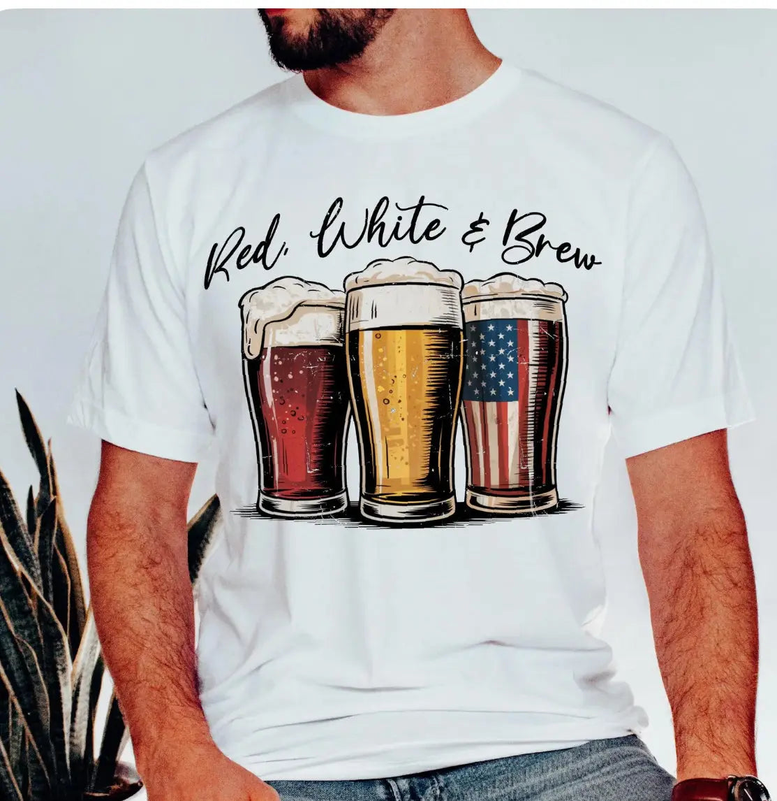 Red White & Brew K's Crafty Vibes Co.