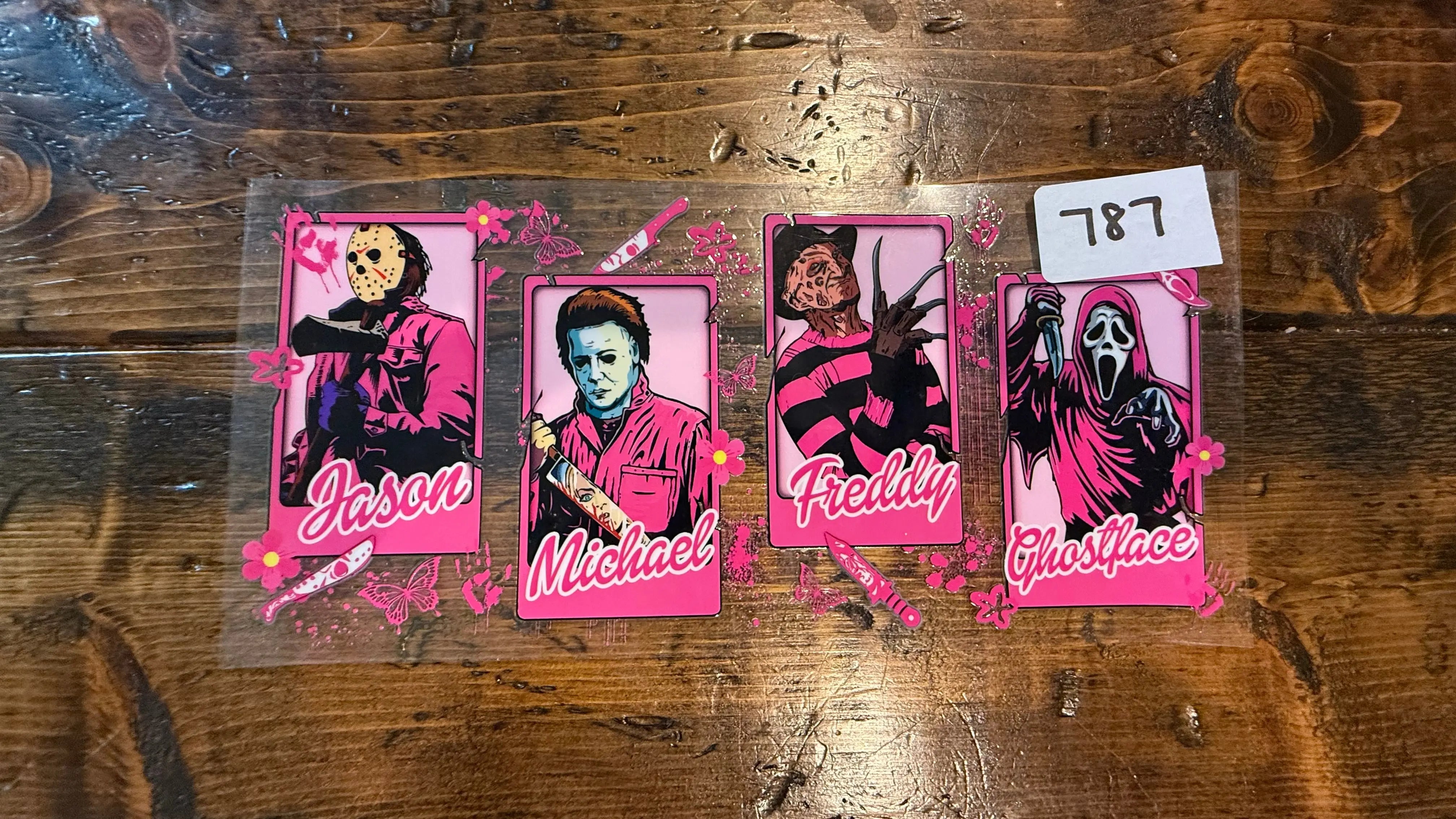 #787 Pink Killers K's Krafty Barn