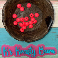 12mm Silicone Lentil spacers for beadable items-20pk K's Krafty Barn