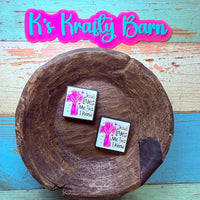 Silicone Focal Bead- Jesus loves me this I know K's Krafty Barn
