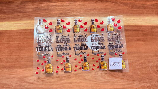 #258 He don't love me like tequila does