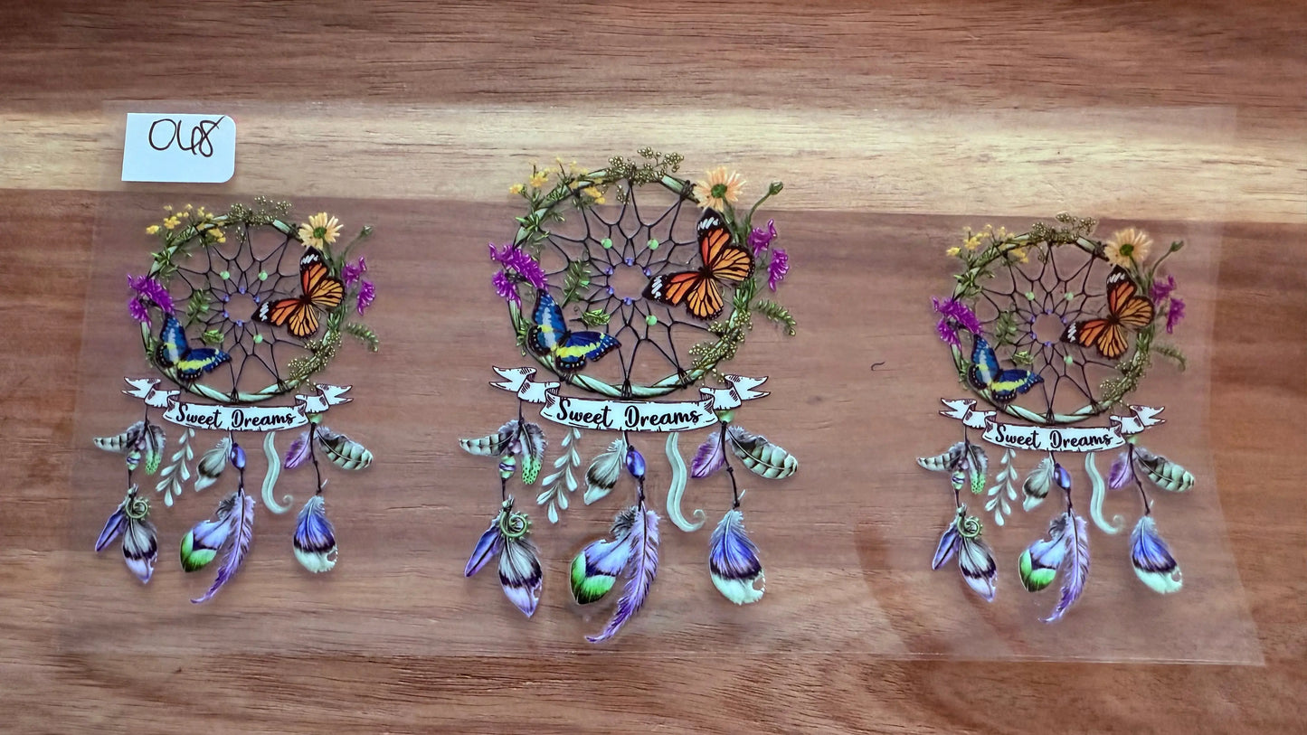 #68 Sweet Dreams with butterflies K's Krafty Barn