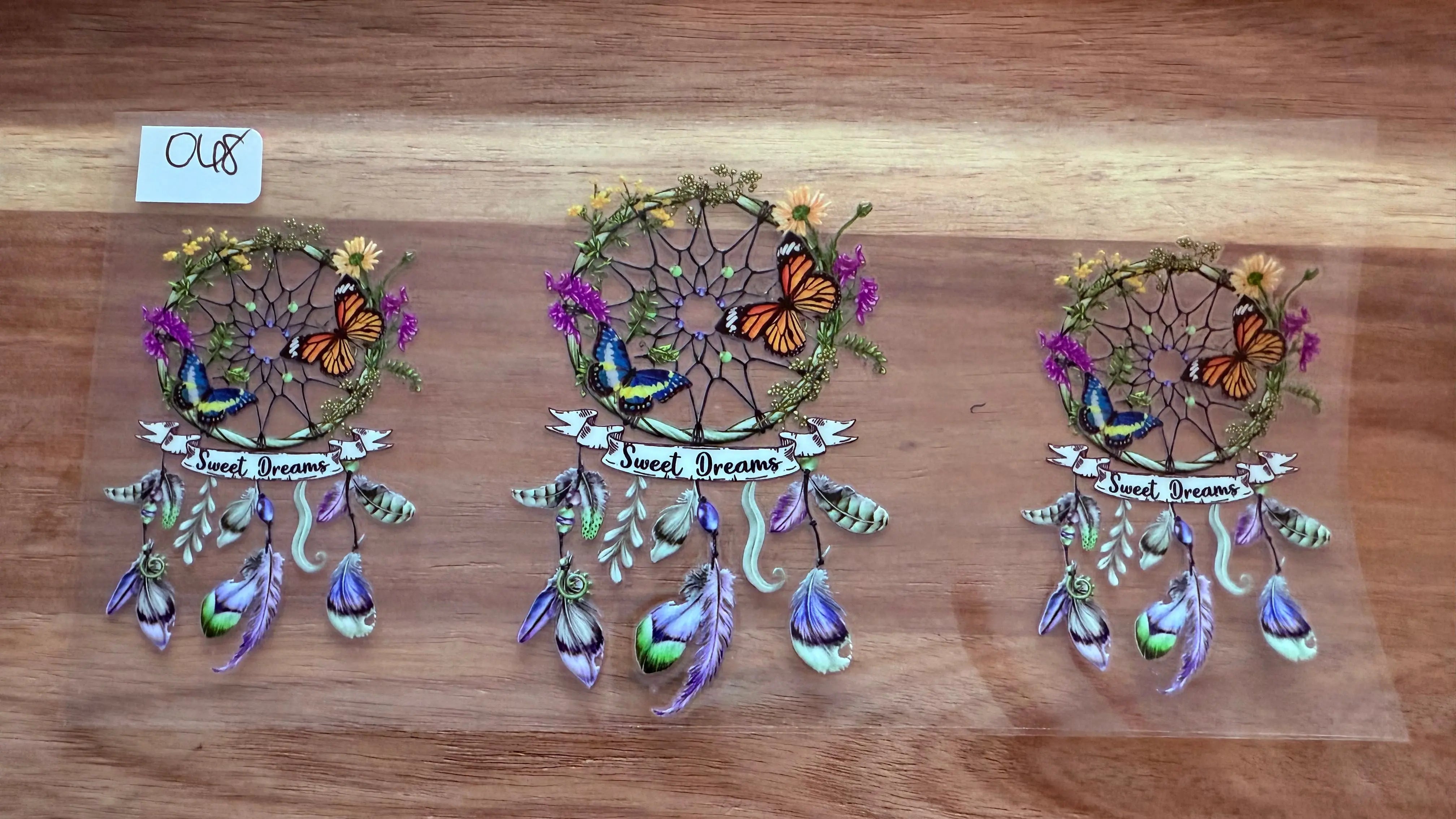 #68 Sweet Dreams with butterflies K's Krafty Barn