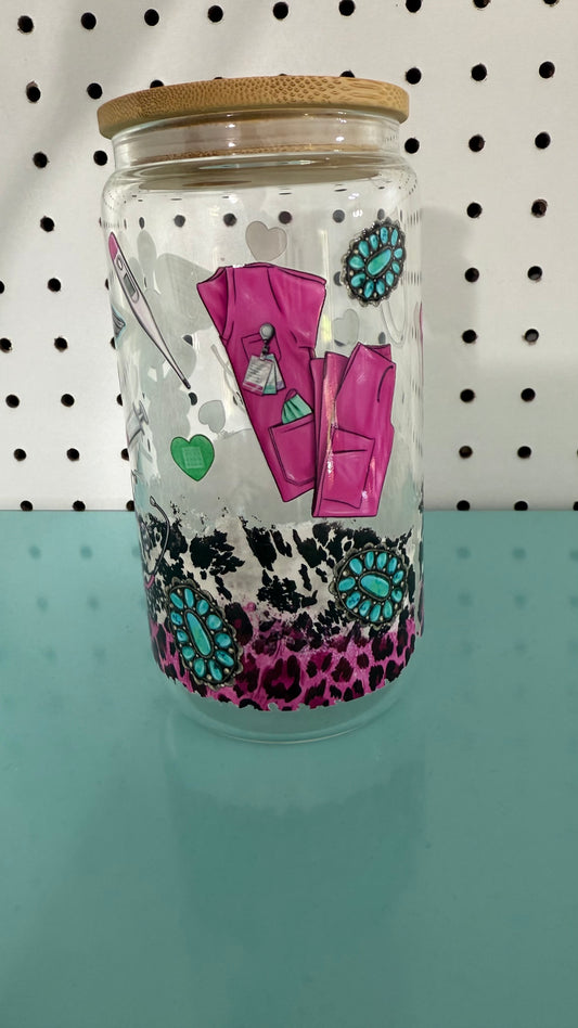 CNA 16oz Glass Libby