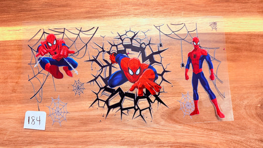 #184 Spidey coming out of the web