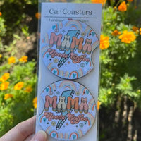 Car Coasters- choose your design. K's Krafty Barn