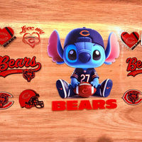 #616 Bears Football K's Krafty Barn