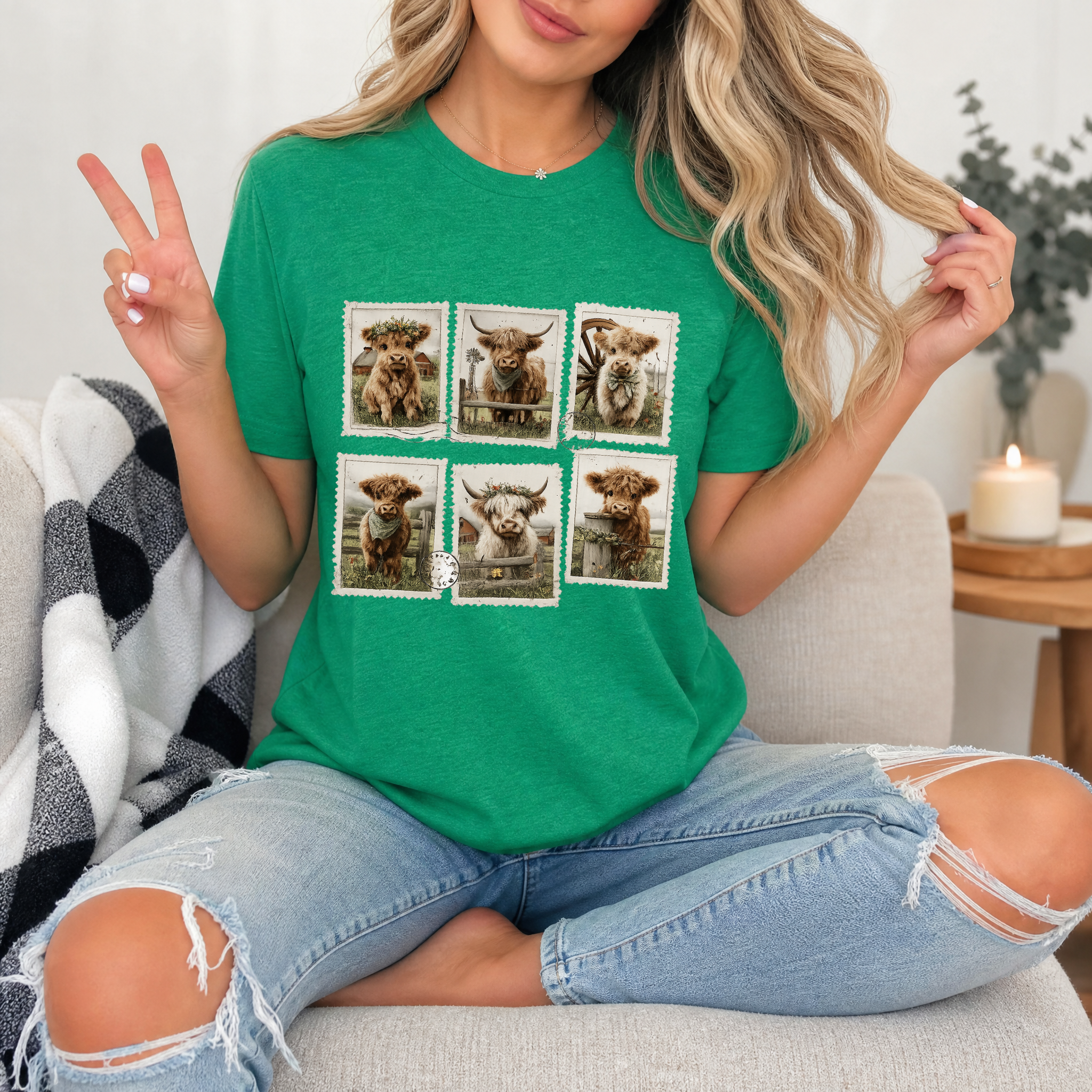 Highland Stamp Premium Graphic Tee
