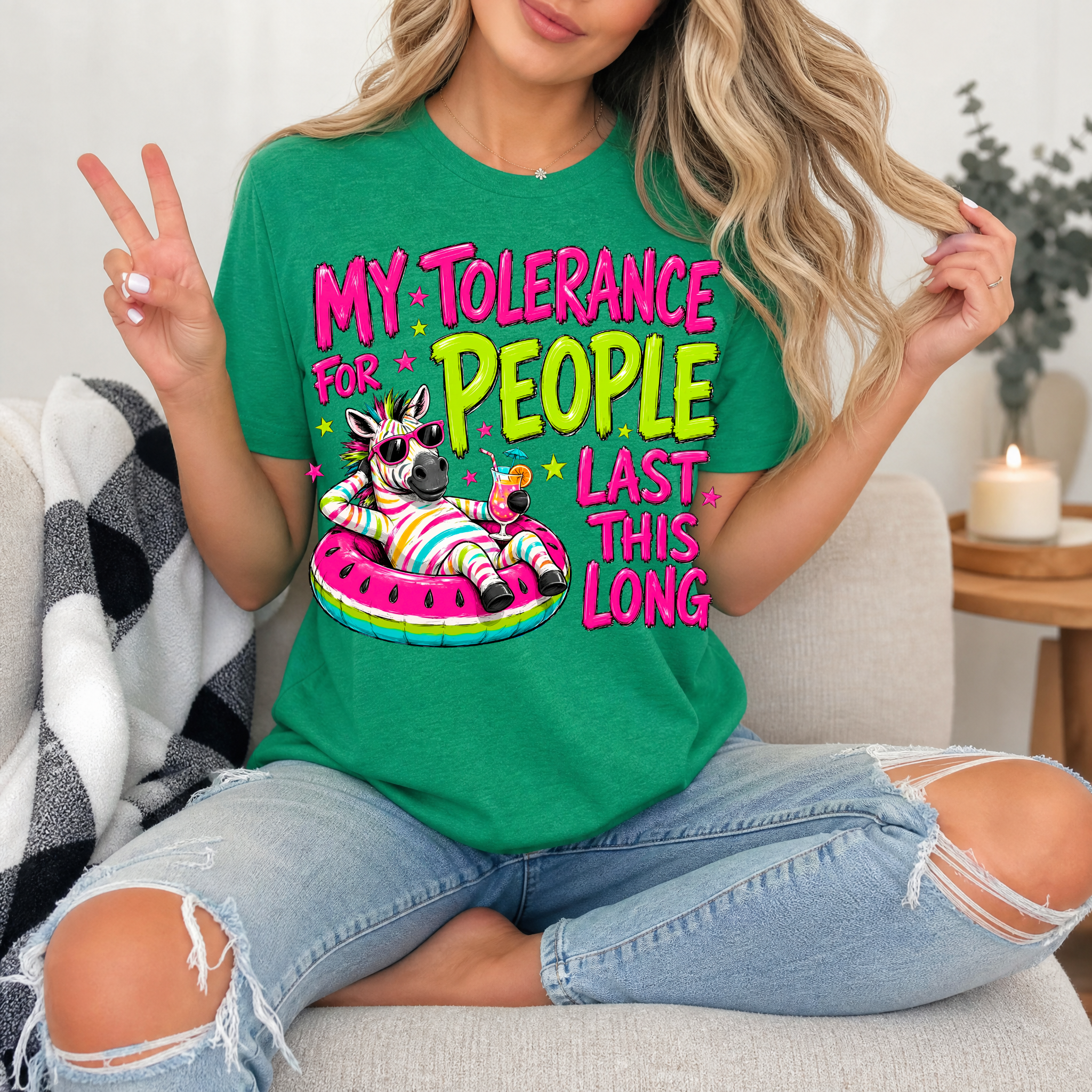 My Tolerance For People Premium Graphic Tee