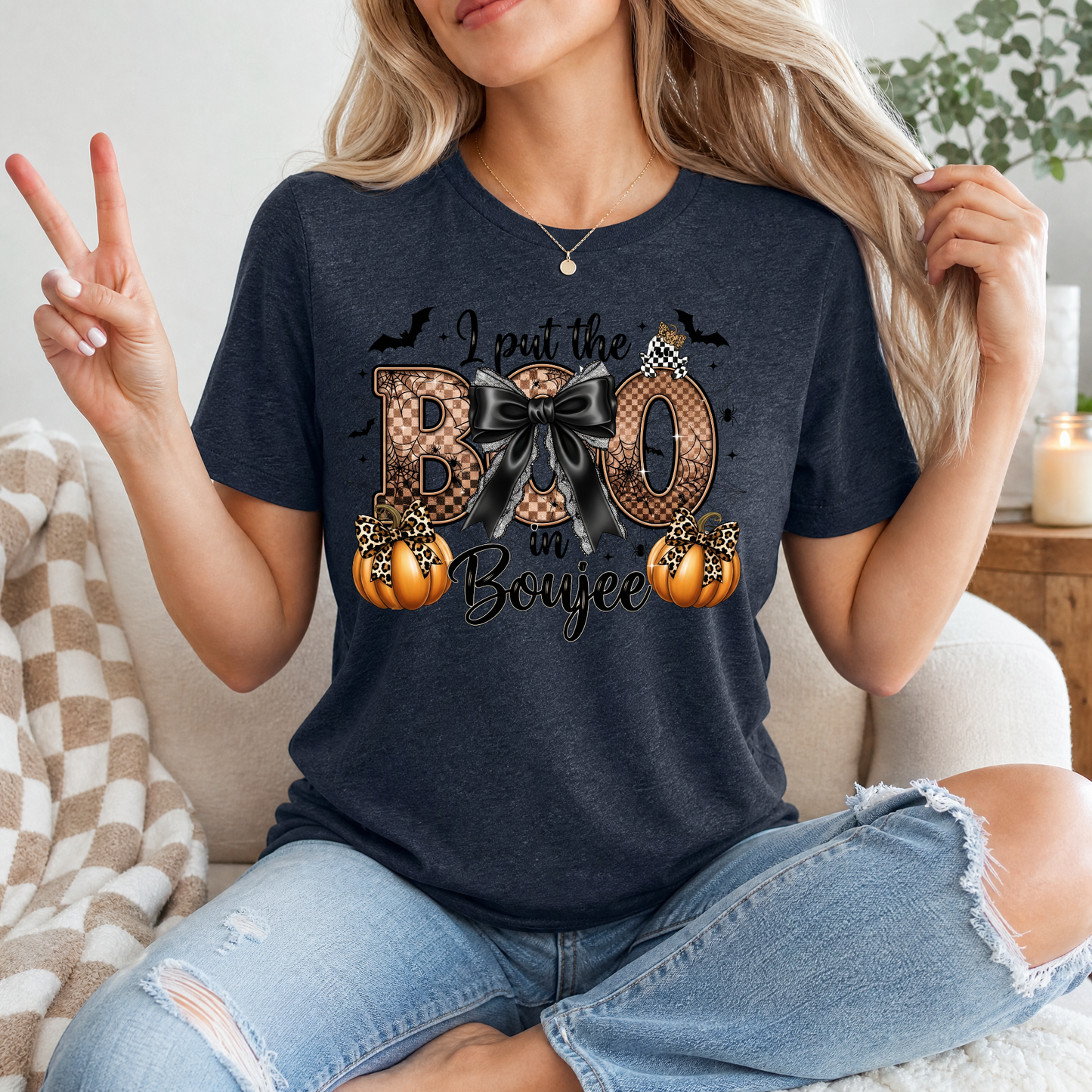 BOO in Boujee Premium Graphic Tee