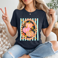 Autumn Pumpkin Glow Premium Graphic Tee