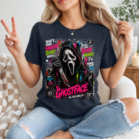 Ghostface Scary Movie Premium Graphic Tee