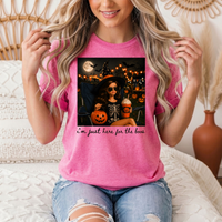 I'm Just Here for the Boos Halloween Graphic Tee