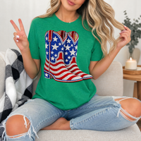 Rhinestone Boots Premium Graphic Tee