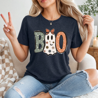 Boo Bow Ghost Premium Graphic Tee
