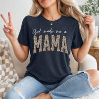 God Made Me A Momma Premium Graphic Tee
