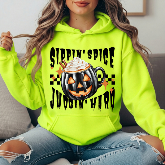 Sippin' Spice Premium Hoodie Sweatshirt