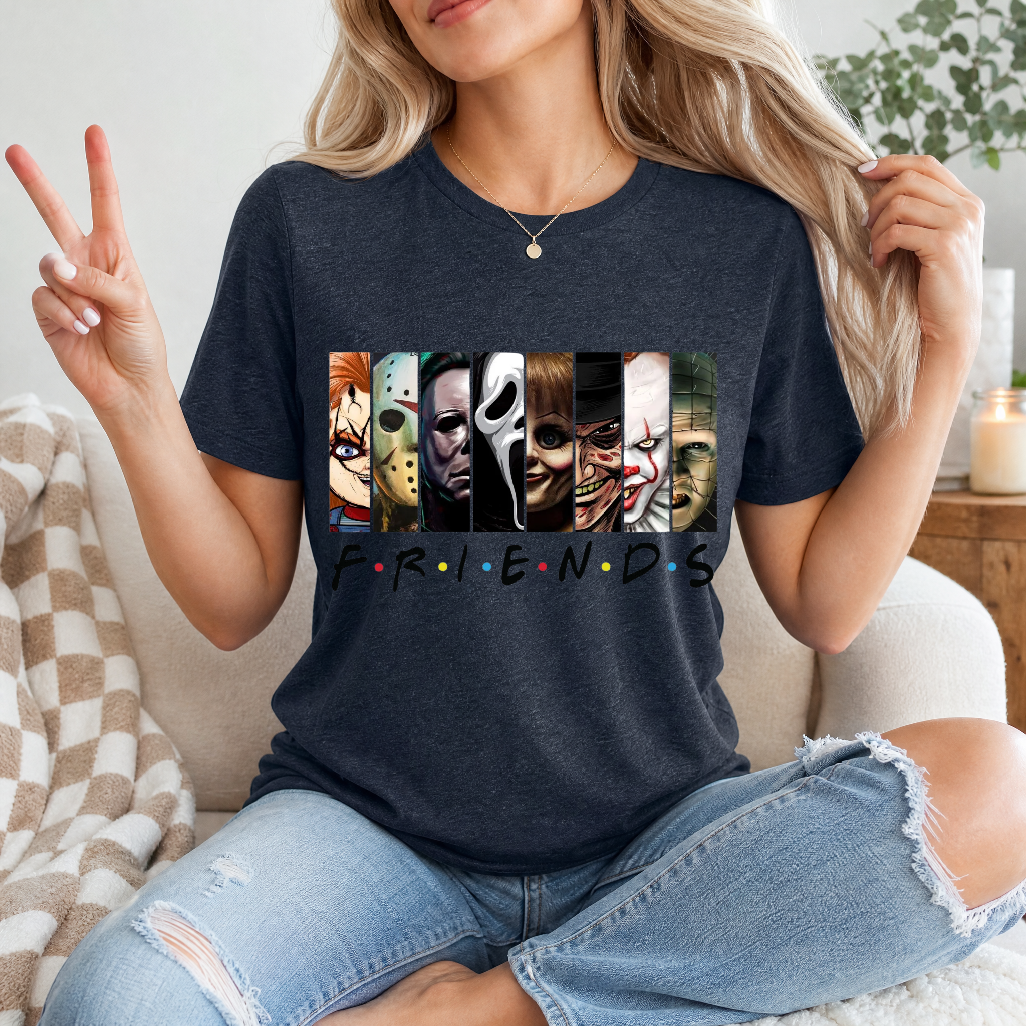 Horror Friends Premium Graphic Tee