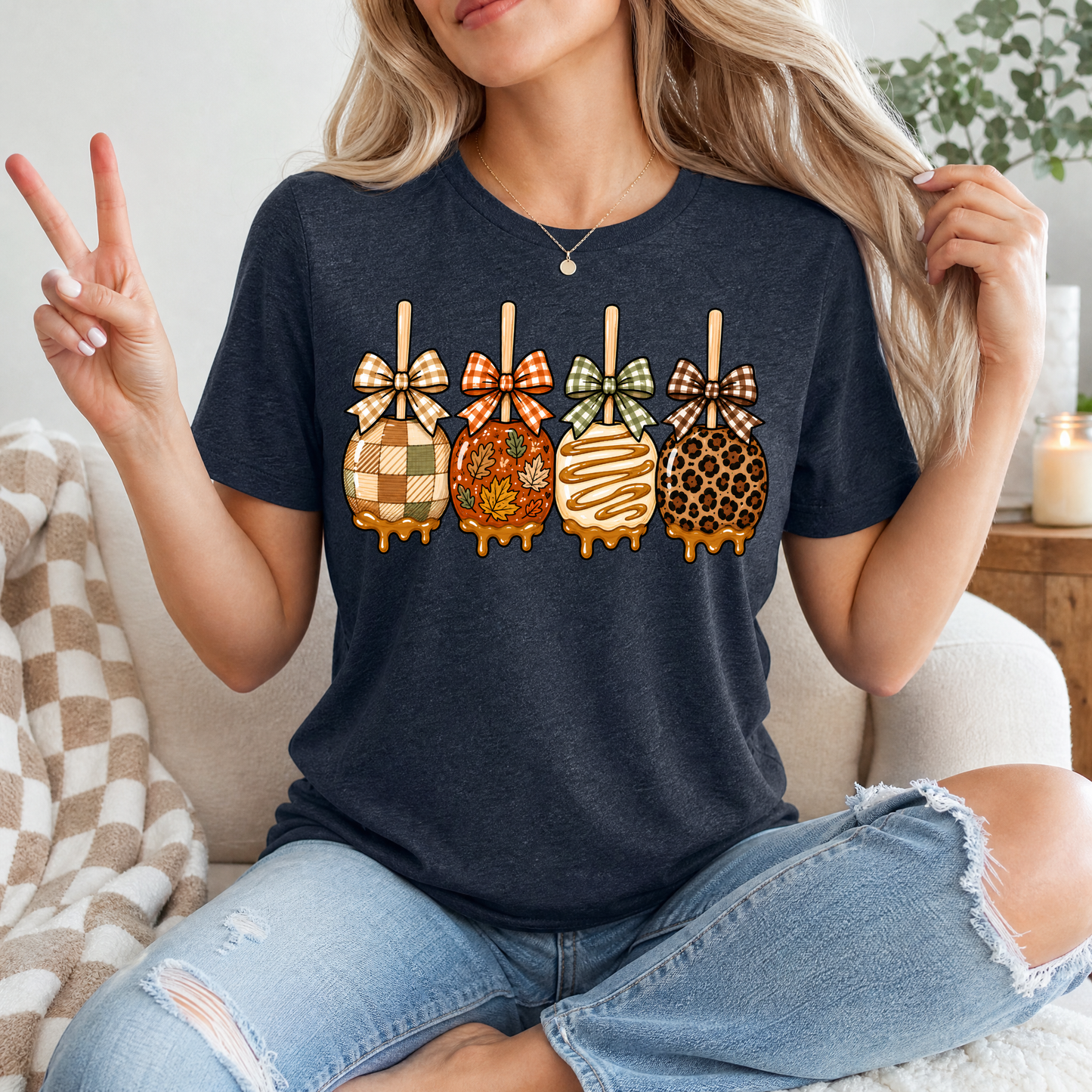 Fall Apples Premium Graphic Tee