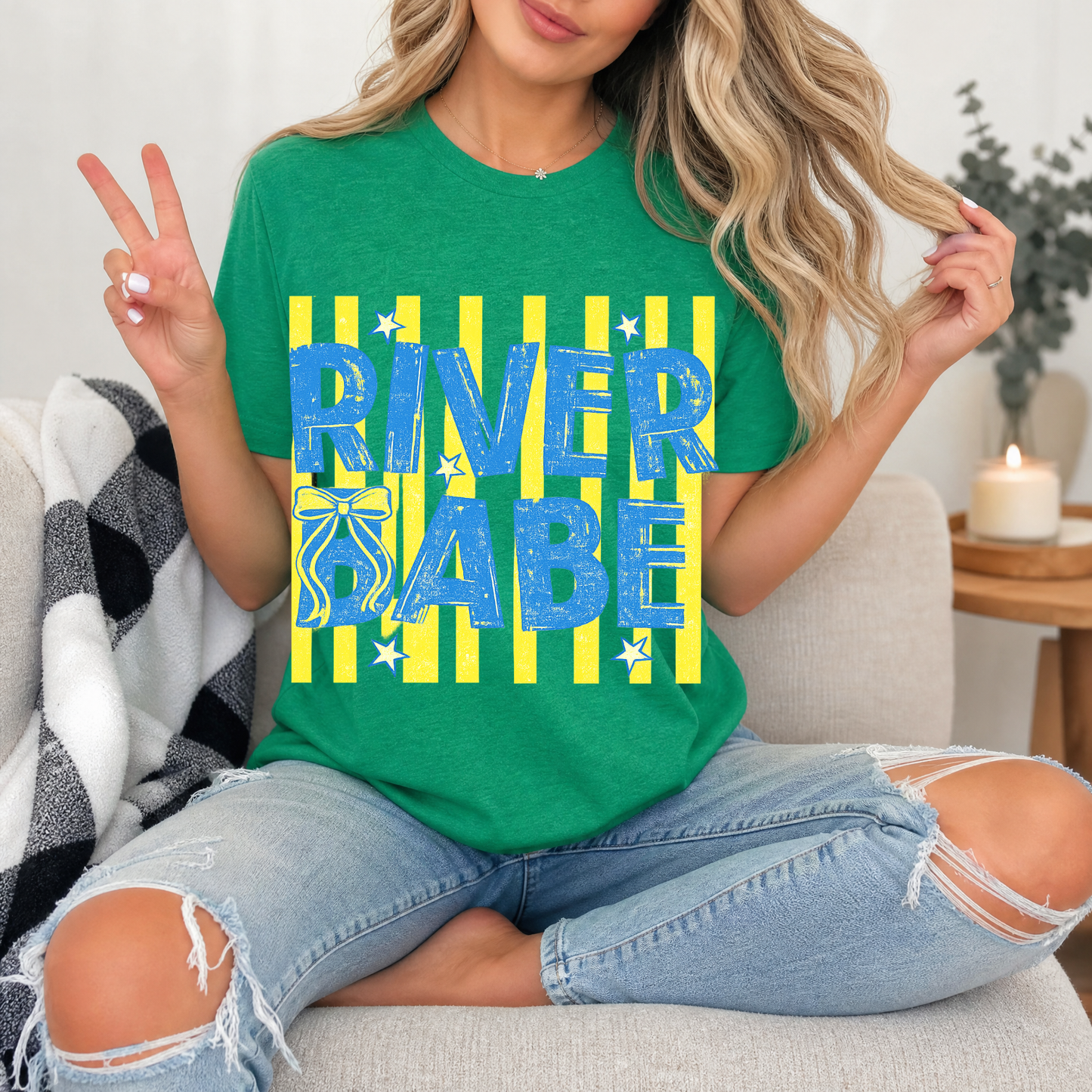 River Babe Premium Graphic Tee