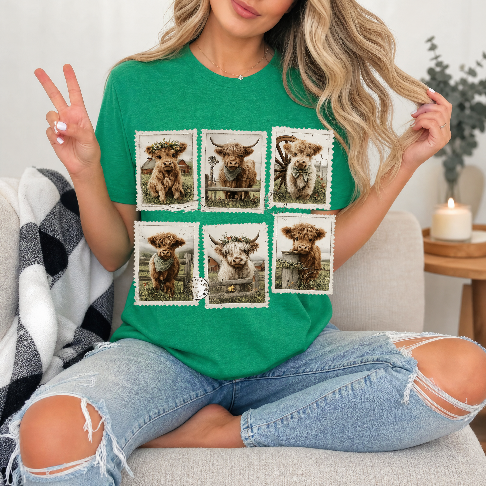 Highland Stamp Premium Graphic Tee