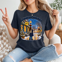 I Smell Snow Stars Hollow Winter Graphic Tee