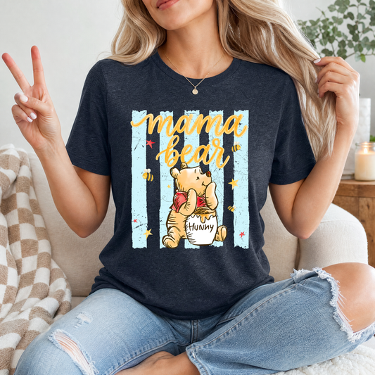 Mama Bear Honey Pot Graphic Tee